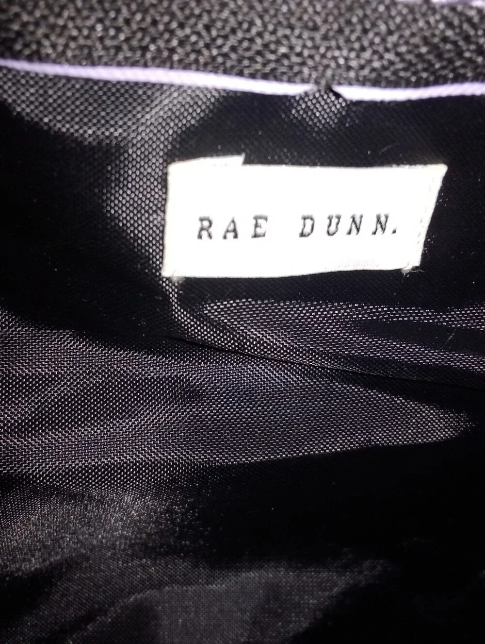 New Rae Dunn Purple Lilac Beauty Bag 2022.  10